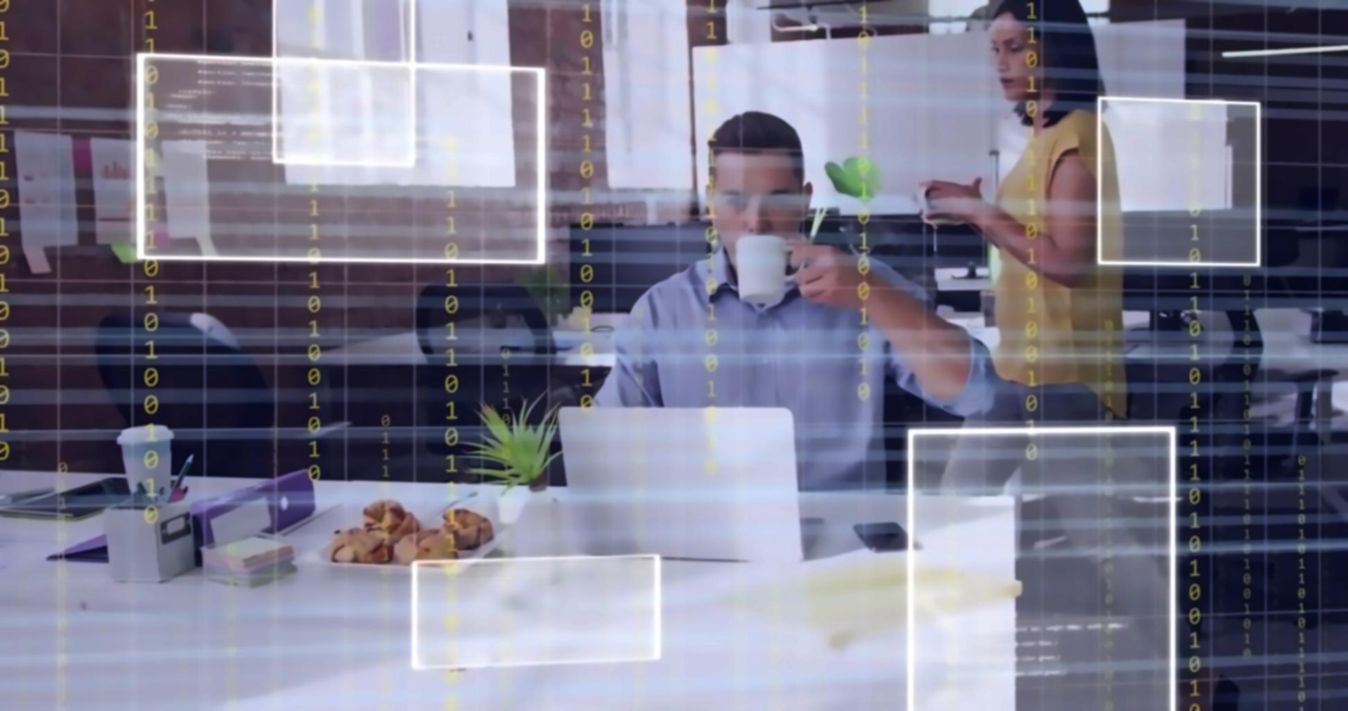 Entwickler arbeitet an mobile Game Prototypen